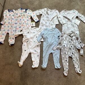 Nordstrom, Little me and Aden and Anais brand onesies